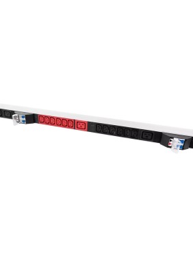 Блок силовых розеток Rem -MC, IEC 60309 C13x36, вход IEC 320 309 3PN, шнур 3 м, 1863x45x60 мм (ВхШхГ), 32А, для шкафов, автомат, алюминий R-MC8-3x32-36C13-A-MI-1820-3-3PN Блок силовых розеток Rem -MC, IEC 60309 C13x36, вход IEC 320 309 3PN, шнур 3 м, 1863x45x60 мм (ВхШхГ), 32А, для шкафов, автомат, алюминий R-MC8-3x32-36C13-A-MI-1820-3-3PN