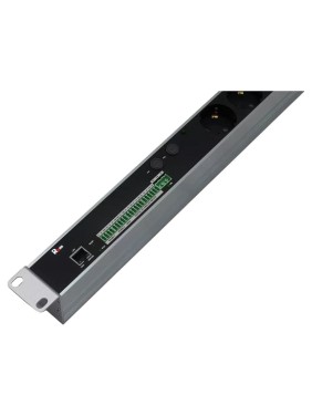 Блок силовых розеток Rem, IEC 60320 С13x12, IEC 60320 С19x4, вход колодка, 1463x45x60 мм (ВхШхГ), 32А, автомат, алюминий, с мониторингом R-MC1-32-4x3C13-2x2C19-A-1420-K Блок силовых розеток Rem, IEC 60320 С13x12, IEC 60320 С19x4, вход колодка, 1463x45x60 мм (ВхШхГ), 32А, автомат, алюминий, с мониторингом R-MC1-32-4x3C13-2x2C19-A-1420-K