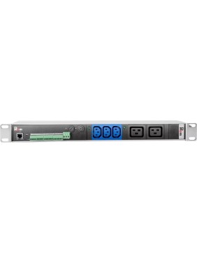 Блок силовых розеток Rem, IEC 60320 С13x3, IEC 60320 С19x2, вход колодка, 45x484x60 мм (ВхШхГ), 32А, 19", без шнура, алюминий, с мониторингом R-MC1-32-3C13-2C19-440-K Блок силовых розеток Rem, IEC 60320 С13x3, IEC 60320 С19x2, вход колодка, 45x484x60 мм (ВхШхГ), 32А, 19", без шнура, алюминий, с мониторингом R-MC1-32-3C13-2C19-440-K