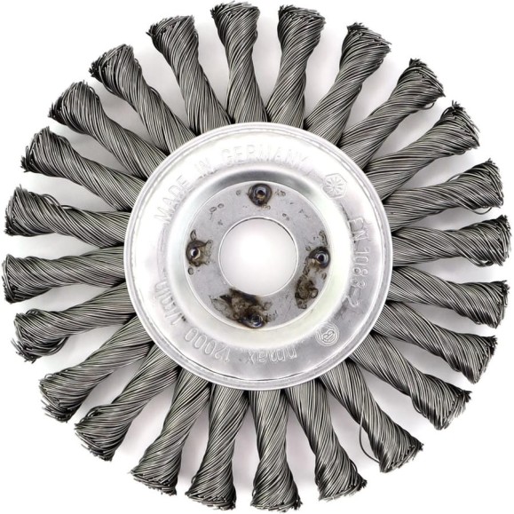 Щетка дисковая жгутовая 150x13x22.2 мм, ворс сталь 0.5 мм OSBORN 641.151-0202