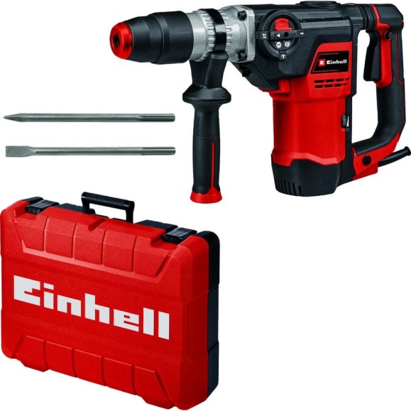 Перфоратор Einhell TE-RH 40 3F, SDS max, 1050 Вт, 40 мм,10 Дж, кейс 4257935 Перфоратор Einhell TE-RH 40 3F, SDS max, 1050 Вт, 40 мм,10 Дж, кейс 4257935