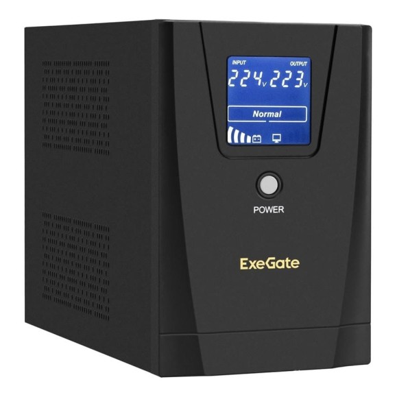 ИБП ExeGate SpecialPro Smart LLB-12C13, съемн.кабель, металлический корпус, Black 292795
