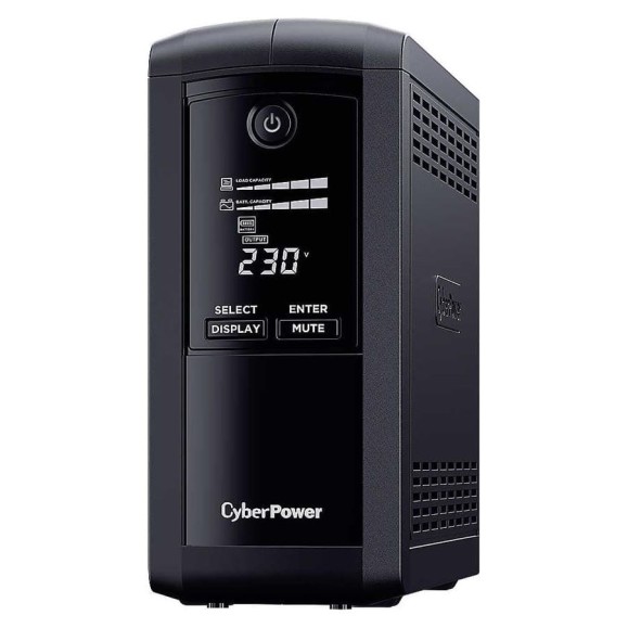 Источник бесперебойного питания CYBERPOWER Line-Interactive VP700EILCD 700VA/390W USB/RS-232/RJ11/45 6 IEC С13 VP700EILCD Источник бесперебойного питания CYBERPOWER Line-Interactive VP700EILCD 700VA/390W USB/RS-232/RJ11/45 6 IEC С13 VP700EILCD