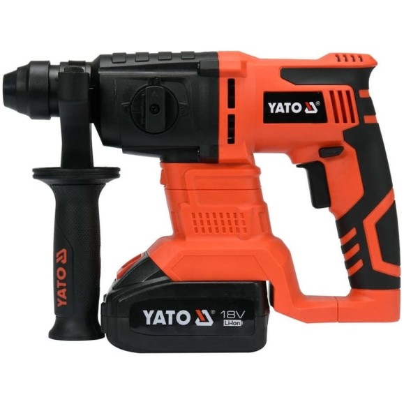 Аккумуляторный перфоратор YATO SDS-plus 18 В, 3,0Ач YT-82770 Аккумуляторный перфоратор YATO SDS-plus 18 В, 3,0Ач YT-82770