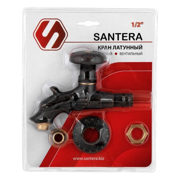 Запорный садовый кран SANTERA Дракон ST202MA Запорный садовый кран SANTERA Дракон ST202MA