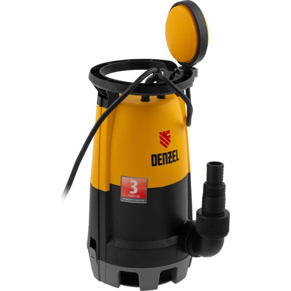 Дренажный насос для чистой и грязной воды DENZEL DP-600S 97268 Дренажный насос для чистой и грязной воды DENZEL DP-600S 97268