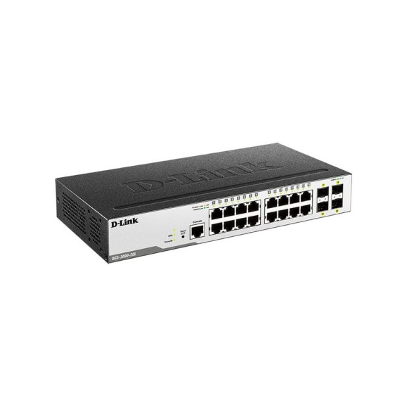Управляемый l2 коммутатор d-link с 16 портами 10/100/1000base-t и 4 портами 1000base-x sfp DGS-3000-20L/B1A Управляемый l2 коммутатор d-link с 16 портами 10/100/1000base-t и 4 портами 1000base-x sfp DGS-3000-20L/B1A