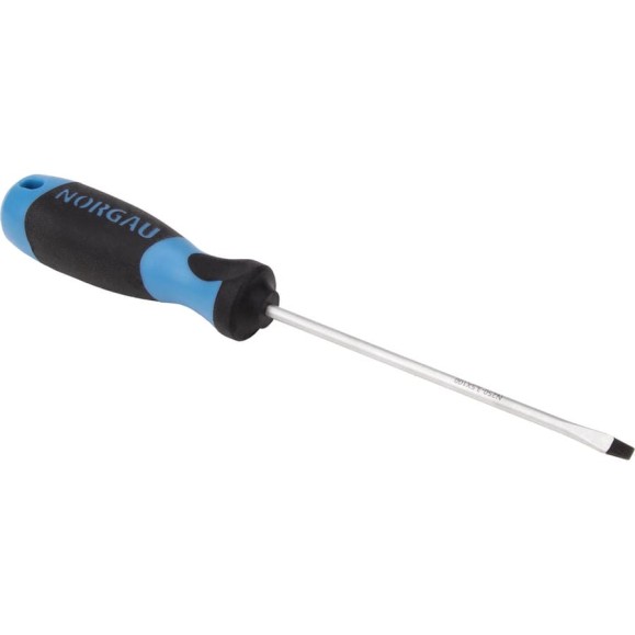 Отвертка NORGAU шлицевая Industrial 3,5x100 мм, тип N250-3,5X100 062002035 Отвертка NORGAU шлицевая Industrial 3,5x100 мм, тип N250-3,5X100 062002035