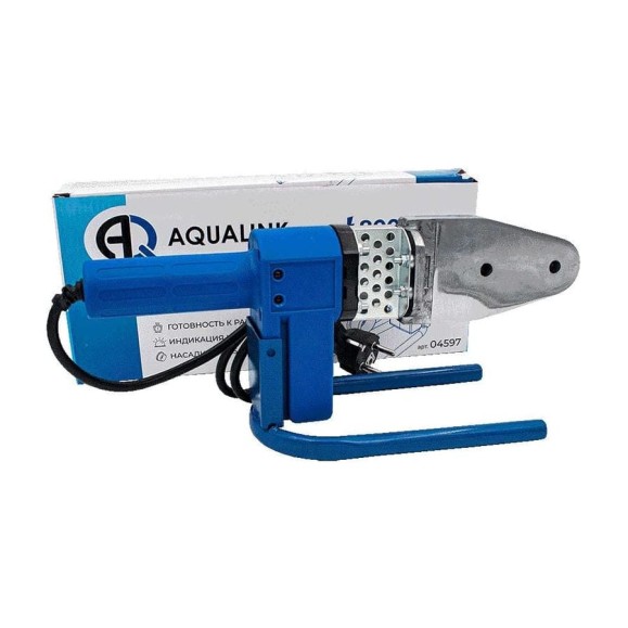 Набор для сварки ППР труб AQUALINK 20-32 мм (800 Вт) NEW 4597 Набор для сварки ППР труб AQUALINK 20-32 мм (800 Вт) NEW 4597