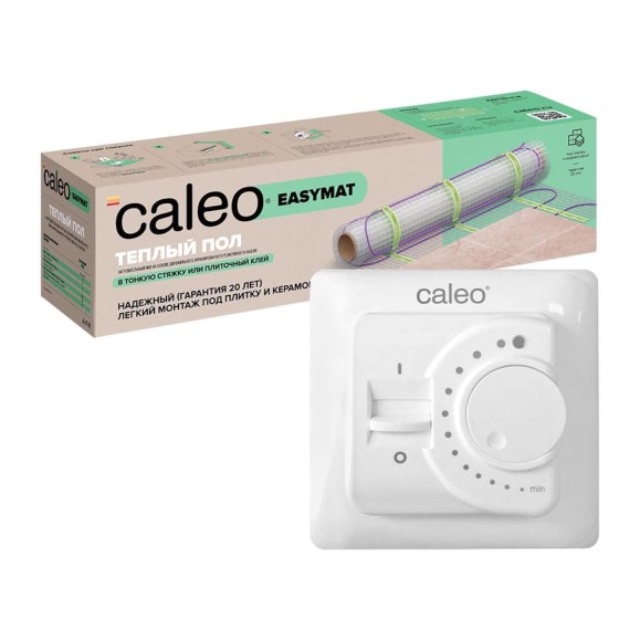 Комплект теплого пола EASYMAT (ПРОСТОМАТ) 140-0,5-6,0 + SM160 (СМ160) Caleo 0К-00000404