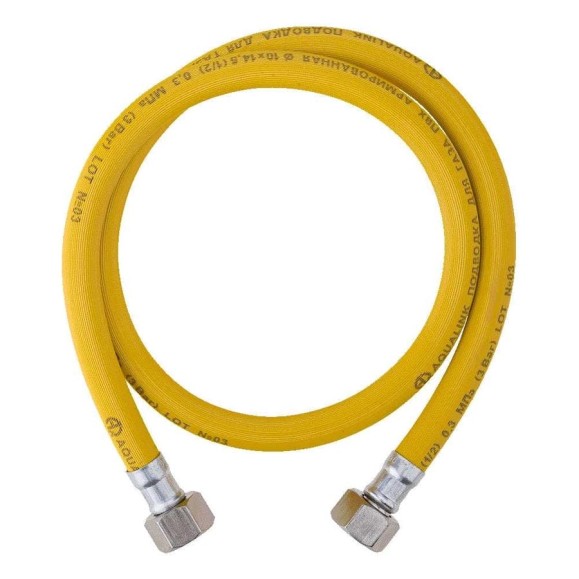 Подводка ПВХ для газа AQUALINE 3/4 вн-вн 40 см 07080 Подводка ПВХ для газа AQUALINE 3/4 вн-вн 40 см 07080