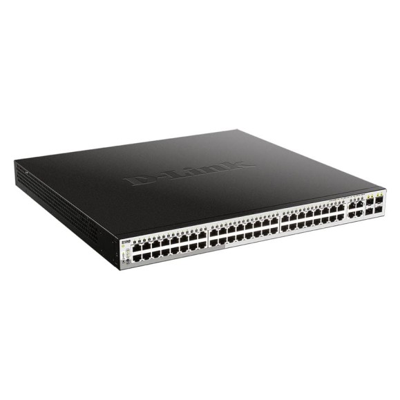 Управляемый l2 коммутатор d-link с 48 портами 10/100/1000base-t и 4 комбо-портами 100/1000base-t/sfp 48 портов poe 802.3af/at DGS-1210-52MP/FL1A Управляемый l2 коммутатор d-link с 48 портами 10/100/1000base-t и 4 комбо-портами 100/1000base-t/sfp 48 портов poe 802.3af/at DGS-1210-52MP/FL1A