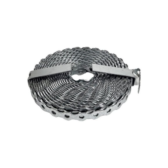 Перфорированная лента VORMANN 12x0.9 мм, 10 м, горячеоцинкованная сталь 001403012ZF