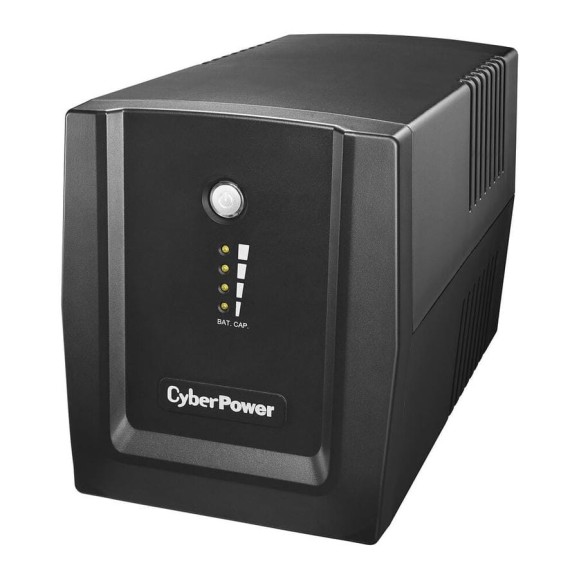 Источник бесперебойного питания CYBERPOWER Line-Interactive 1500VA/900W USB/RJ11/45 (4 EURO) UT1500E Источник бесперебойного питания CYBERPOWER Line-Interactive 1500VA/900W USB/RJ11/45 (4 EURO) UT1500E