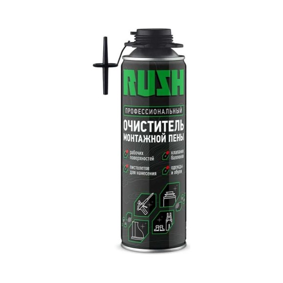 Очиститель монтажной пены RUSH RPP06C Очиститель монтажной пены RUSH RPP06C