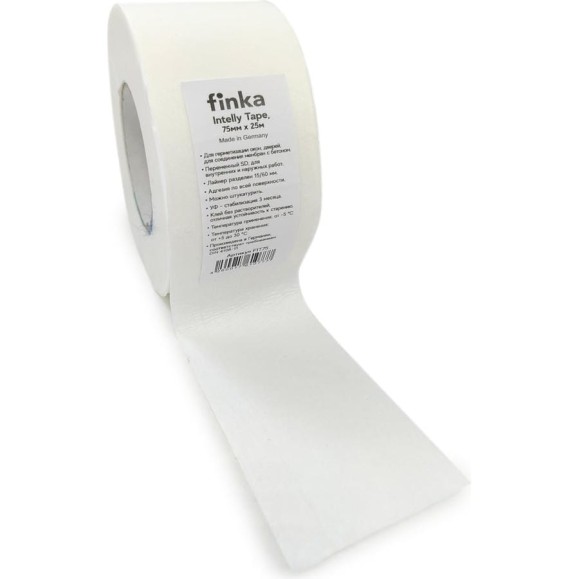 Клейкая оконная лента Finka Intelly Tape 75 мм, 25 м FIT75 Клейкая оконная лента Finka Intelly Tape 75 мм, 25 м FIT75