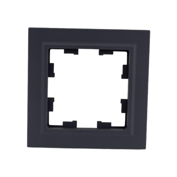 1-местная рамка IEK Brite ip44 ру-1-брг-44 графит BR-M12-44-K53 1-местная рамка IEK Brite ip44 ру-1-брг-44 графит BR-M12-44-K53
