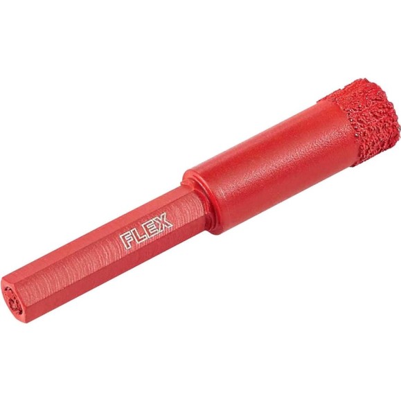 Алмазное сверло для сухого сверления DD-DRY D14x30 мм, HEX FLEX 386316 Алмазное сверло для сухого сверления DD-DRY D14x30 мм, HEX FLEX 386316