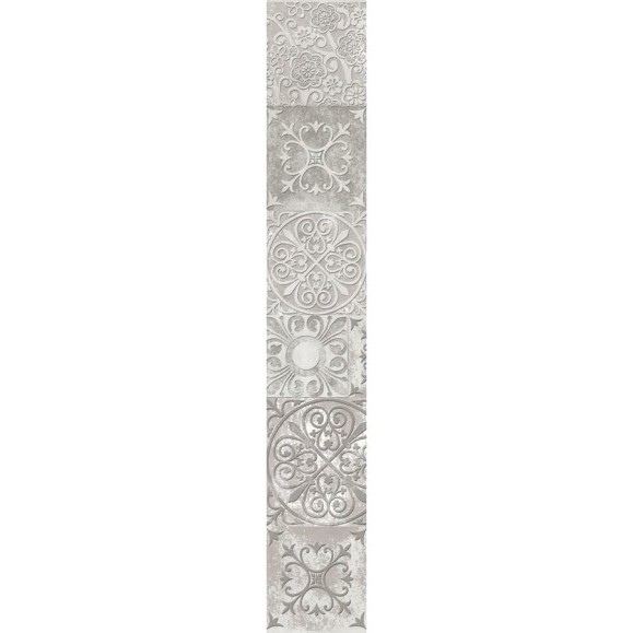 Бордюр Beryoza Ceramica ФК Амалфи 20 серый 95x600x9, 1шт. ТГ-00004001 Бордюр Beryoza Ceramica ФК Амалфи 20 серый 95x600x9, 1шт. ТГ-00004001
