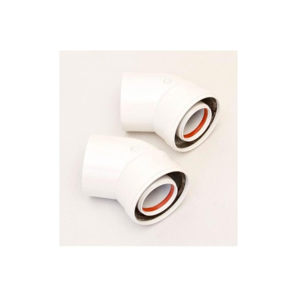 Коаксиальный отвод ARISTON 45 M/F d60/100 2 шт. 3318004