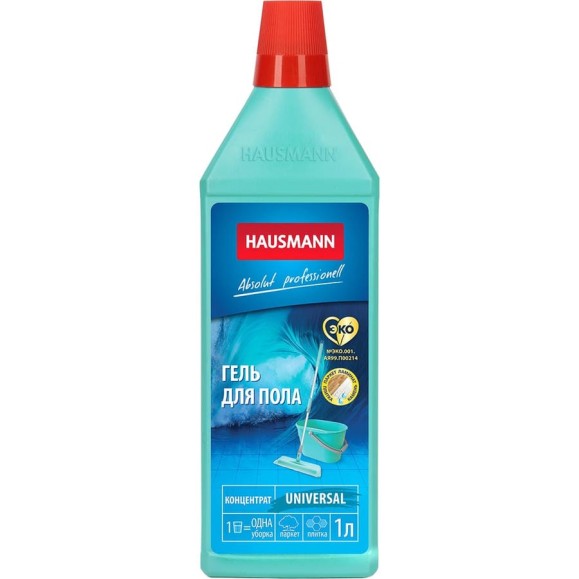 Гель для пола Hausmann универсальный,1л. HM-CH-01 003 Гель для пола Hausmann универсальный,1л. HM-CH-01 003