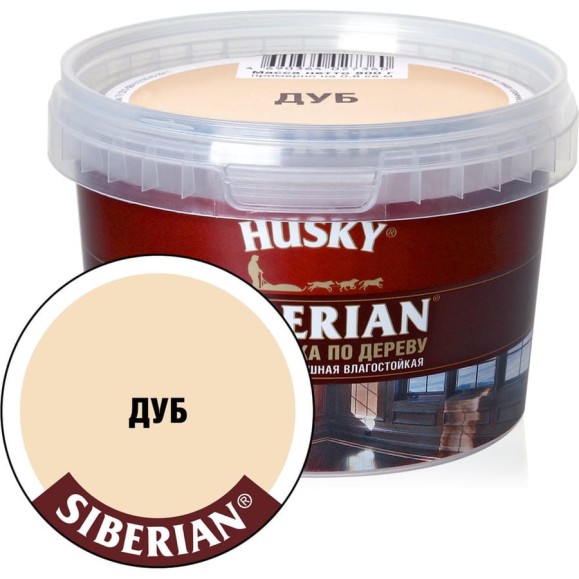 Шпатлевка по дереву HUSKY дуб, 0.8 кг 26532 Шпатлевка по дереву HUSKY дуб, 0.8 кг 26532