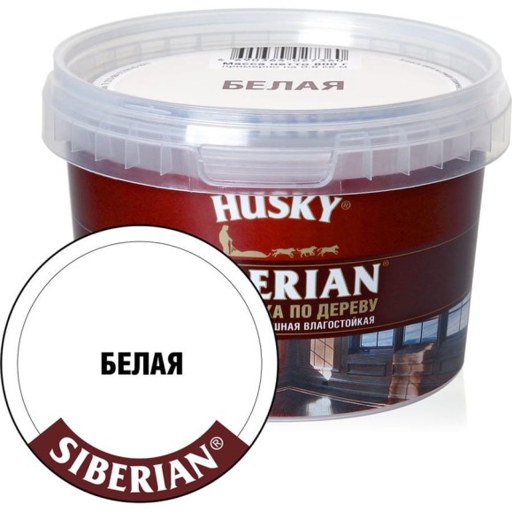 Шпатлевка по дереву HUSKY белая, 0.8 кг 26529 Шпатлевка по дереву HUSKY белая, 0.8 кг 26529