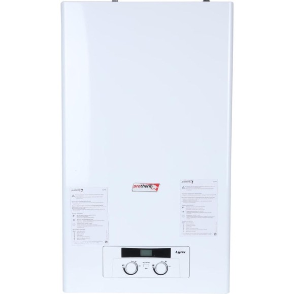 Котел газовый Protherm рысь hk 11, 10,5 квт настенный, двухконтурный, турбированный RG008O1DCMSDRP