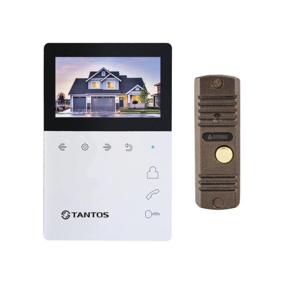 Комплект видеодомофона Tantos Elen Kit (медь) Комплект видеодомофона Tantos Elen Kit (медь)