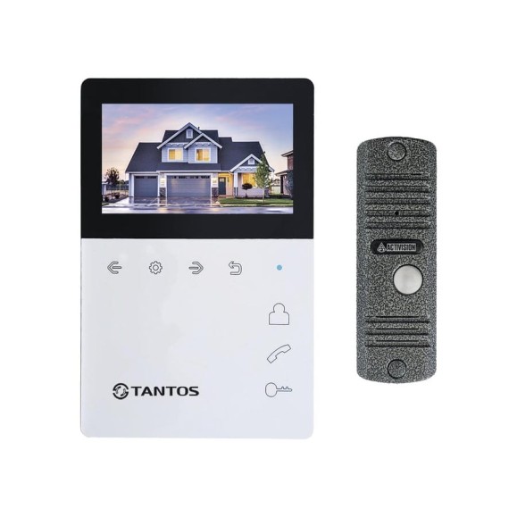 Комплект видеодомофона Tantos Elen Kit (серебряный антик) Комплект видеодомофона Tantos Elen Kit (серебряный антик)