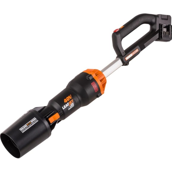 Аккумуляторная воздуходувка WORX бесщеточная, 40В, без АКБ и ЗУ WG585E.9 Аккумуляторная воздуходувка WORX бесщеточная, 40В, без АКБ и ЗУ WG585E.9
