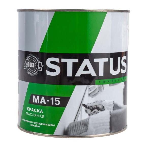 Масляная краска Радугамалер STATUS МА-15 (синяя; по металлу, дереву, бетону; 2.6 кг) 4630018083496 Масляная краска Радугамалер STATUS МА-15 (синяя; по металлу, дереву, бетону; 2.6 кг) 4630018083496