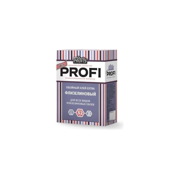 Обойный клей FUR PROFIS PROFESSIONELLE FORMEL der profi extra флизелиновый, 0.2 кг 26981 Обойный клей FUR PROFIS PROFESSIONELLE FORMEL der profi extra флизелиновый, 0.2 кг 26981