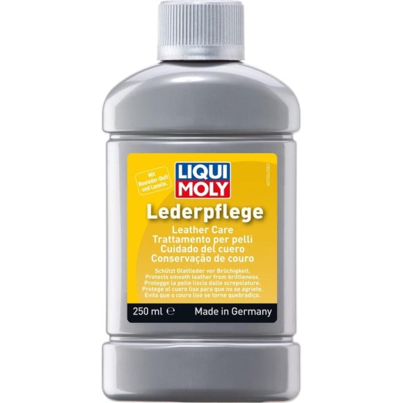 Средство для ухода за кожаными частями салона LIQUI MOLY Leder-Pflege 0.25 л 1554 Средство для ухода за кожаными частями салона LIQUI MOLY Leder-Pflege 0.25 л 1554