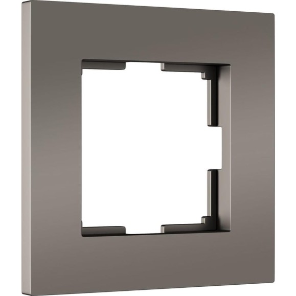 Рамка WERKEL на 1 пост slab (бронза матовый) a062810 Рамка WERKEL на 1 пост slab (бронза матовый) a062810