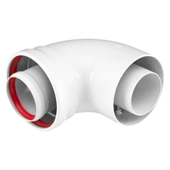 Стартовый отвод WARM 60x100 90 гр DK0008 Стартовый отвод WARM 60x100 90 гр DK0008