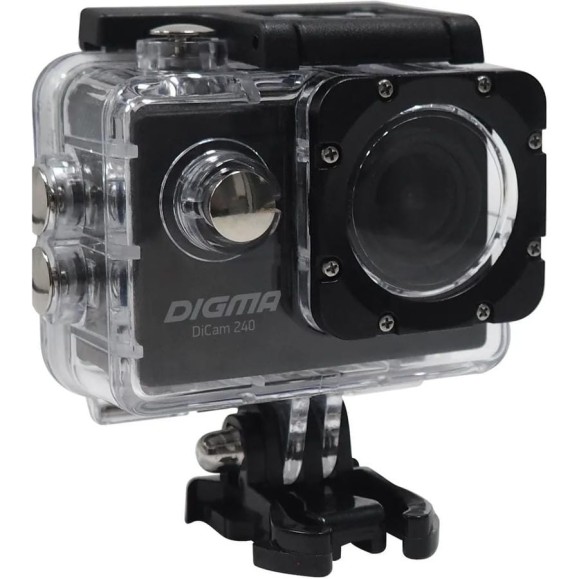 Экшн-камера DIGMA DiCam 240 черный 1622962