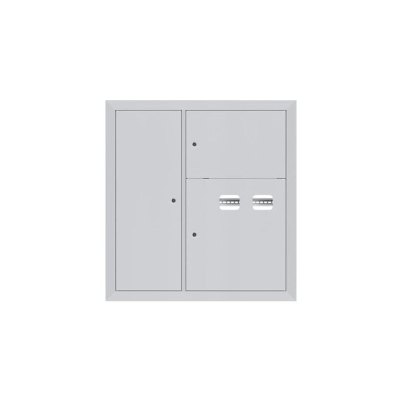 Этажный щит EKF 2 кв. слаботочка слева (1000x950x160) Basic mb28-v-2z