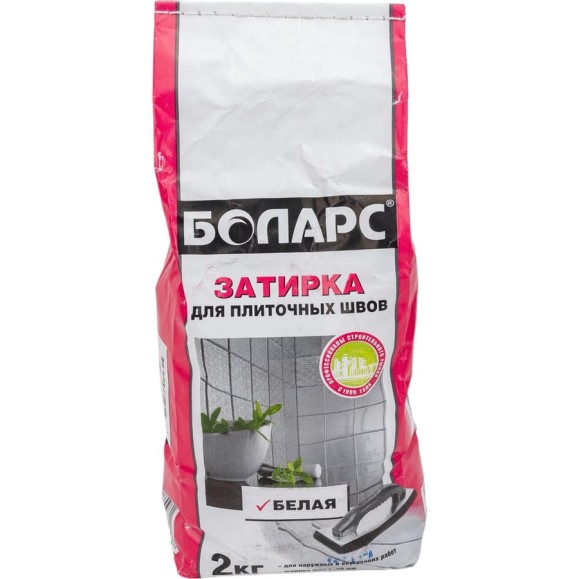 Затирка для швов БОЛАРС 2 кг 00000003077 Затирка для швов БОЛАРС 2 кг 00000003077