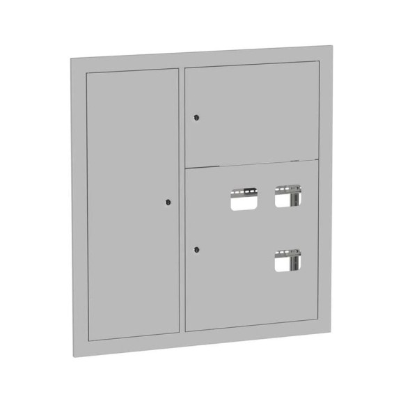 Этажный щит EKF 3 кв. RAL9003 со слаботочным отсеком слева (1000x950x160) PROxima mb29-v-3z-ral9003 Этажный щит EKF 3 кв. RAL9003 со слаботочным отсеком слева (1000x950x160) PROxima mb29-v-3z-ral9003