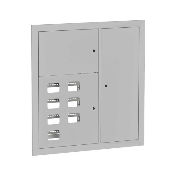 Этажный щит EKF 7 кв. RAL9003 (1000x950x160) Basic mb28-v-7-r9003 Этажный щит EKF 7 кв. RAL9003 (1000x950x160) Basic mb28-v-7-r9003