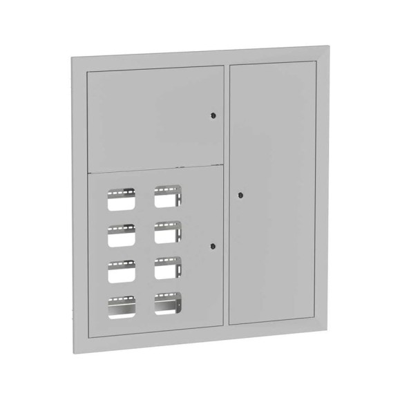 Этажный щит EKF 8 кв. RAL9003 (1000x950x160) Basic mb28-v-8-r9003 Этажный щит EKF 8 кв. RAL9003 (1000x950x160) Basic mb28-v-8-r9003
