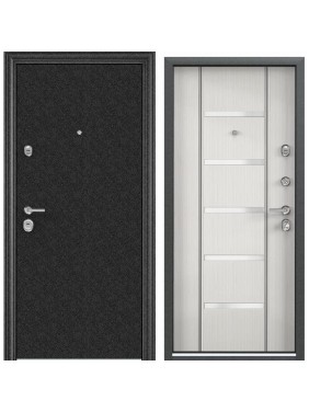 Металлическая входная дверь для квартиры Torex Ultimatum 950x2100 мм, правая, черный/бежевый 2000002640202
