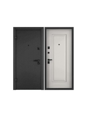 Металлическая входная дверь для квартиры Torex Ultimatum-M 880x2050 мм, левая, черный/белый 2000006085412