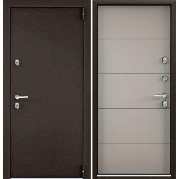 Входная металлическая дверь Torex Snegir Pro для загородного дома 950x2050, правая, коричневый/бежевый 2000005812637 Входная металлическая дверь Torex Snegir Pro для загородного дома 950x2050, правая, коричневый/бежевый 2000005812637