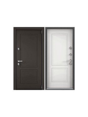 Входная дверь для загородного дома Torex Snegir Pro металлическая, 950x2050 мм, правая, коричневый/белый 2000006215369 Входная дверь для загородного дома Torex Snegir Pro металлическая, 950x2050 мм, правая, коричневый/белый 2000006215369