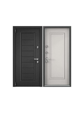 Входная металлическая дверь Torex Snegir Pro для загородного дома 950x2050, левая, темно-серый/белый 2000005897337 Входная металлическая дверь Torex Snegir Pro для загородного дома 950x2050, левая, темно-серый/белый 2000005897337