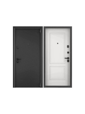 Входная металлическая дверь Torex Super Omega PRO для квартиры 950x2050, правая, темно-серый/белый 2000006021588 Входная металлическая дверь Torex Super Omega PRO для квартиры 950x2050, правая, темно-серый/белый 2000006021588