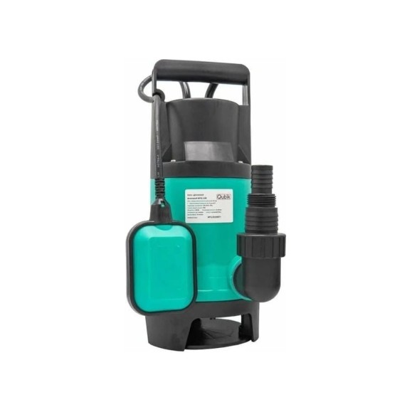 Дренажный фекальный насос Qubik WPQ 1100 Н-9 м, Q-250 л/мин, 1100 Вт 03693 Дренажный фекальный насос Qubik WPQ 1100 Н-9 м, Q-250 л/мин, 1100 Вт 03693