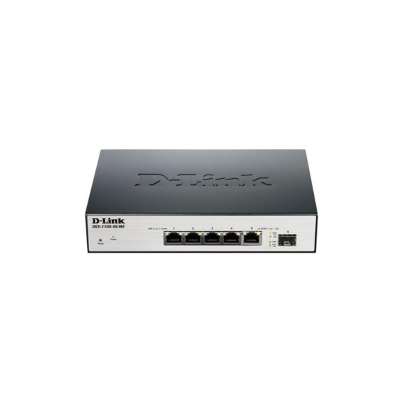 Управляемый l2 коммутатор d-link с 5 портами 10/100/1000base-t и 1 портом 100/1000base-x sfp DGS-1100-06/ME/A1B Управляемый l2 коммутатор d-link с 5 портами 10/100/1000base-t и 1 портом 100/1000base-x sfp DGS-1100-06/ME/A1B